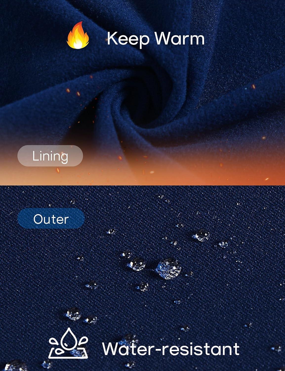 imageFitsT4 Sports Girls Riding Pants Fleece Lined Kids Winter Breeches Full Seat Silicone Equestrian Pants Tights PocketsNavy