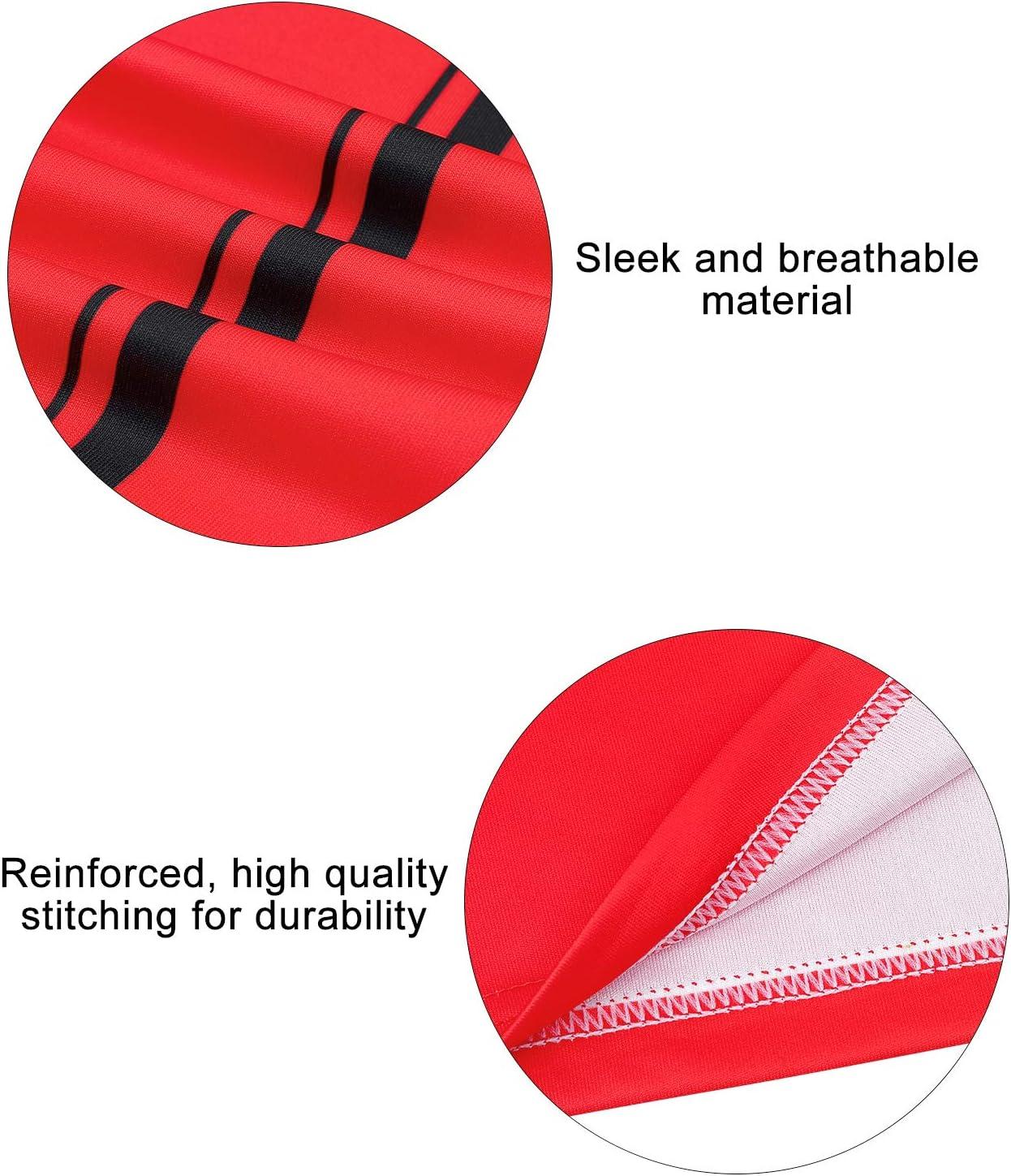 imageFitsT4 Sports Mens Pro Soccer Referee Jersey Long Sleeve Ref ShirtRed