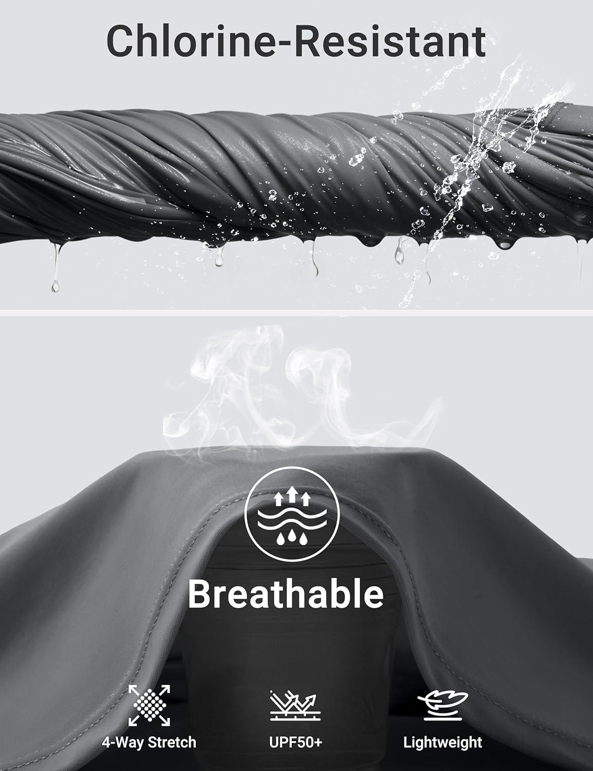 imageFitsT4 Sports Womens High Waisted 13quot Mini Swim Skirts with Pockets Tummy Control Bathing Suit Skirt Bottoms for WomenGrey