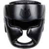 imageFitsT4 Boxing Headgear Head Protection Sparring Head Guard PU Leather Muay Thai Helmet for Martial Arts Karate BJJ Training