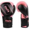 imageFitsT4 Pro Grade Boxing Gloves PU Leather Kickboxing Muay Thai Punching Bag MMA Sparring Training Fight Glove