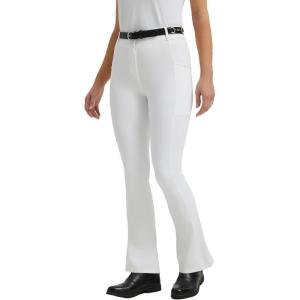 FitsT4 Sports Women’s Bootcut Riding Breeches Full Seat Equestrian Pants Summer Riding Tights for Women(White)