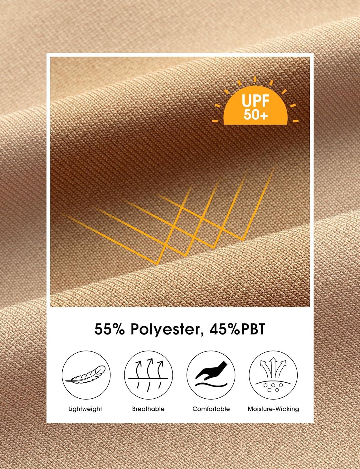 imageFitsT4 Mens Golf Pants Stretch Relaxed Fit with 6 Pockets 30quot32quot Lightweight Quick Dry WrinkleFree Dress TrouserArtifact