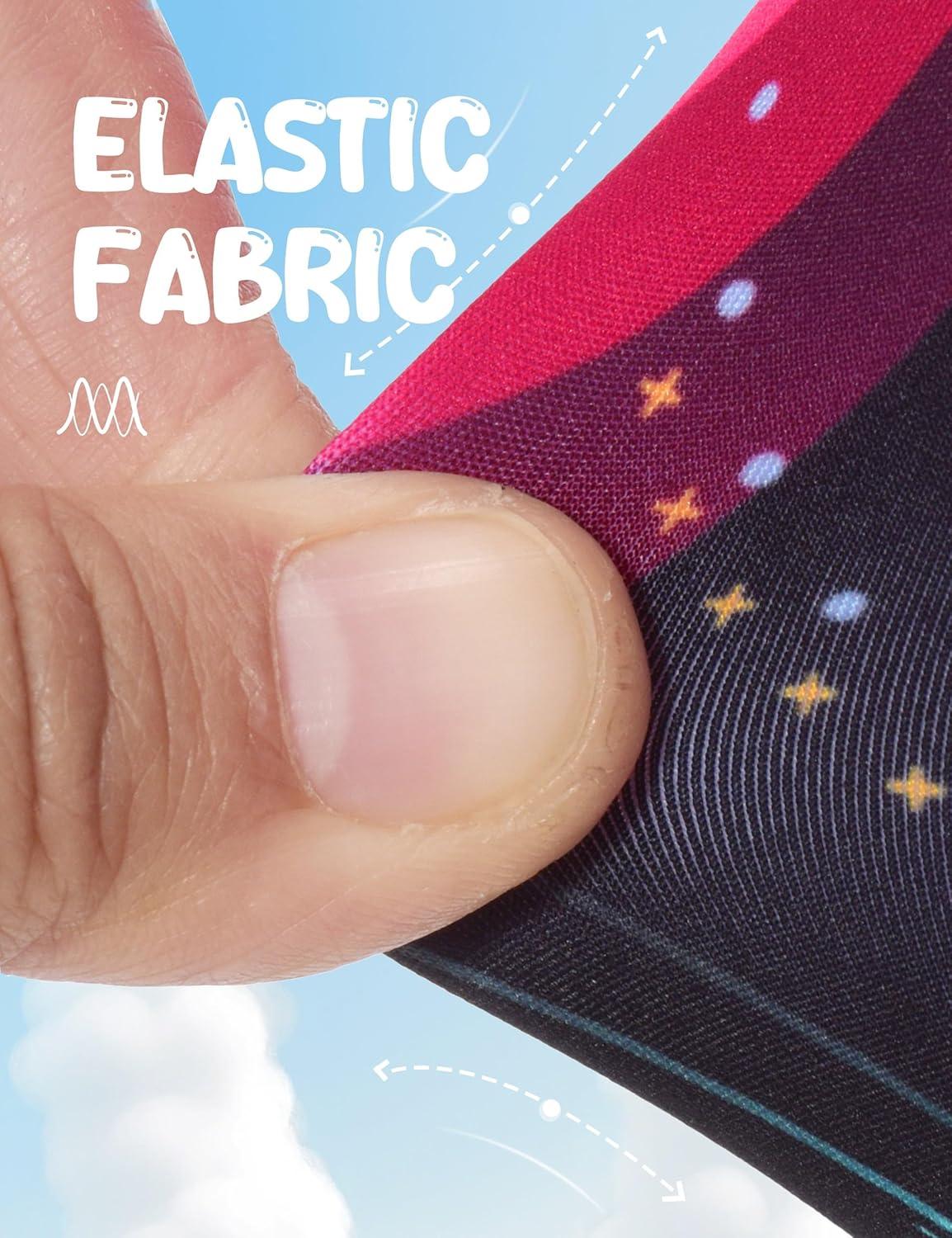 imageFitsT4 Sports Kids Cycling Bike Shorts Boys Girls Printed Biking Shorts with PocketsPink