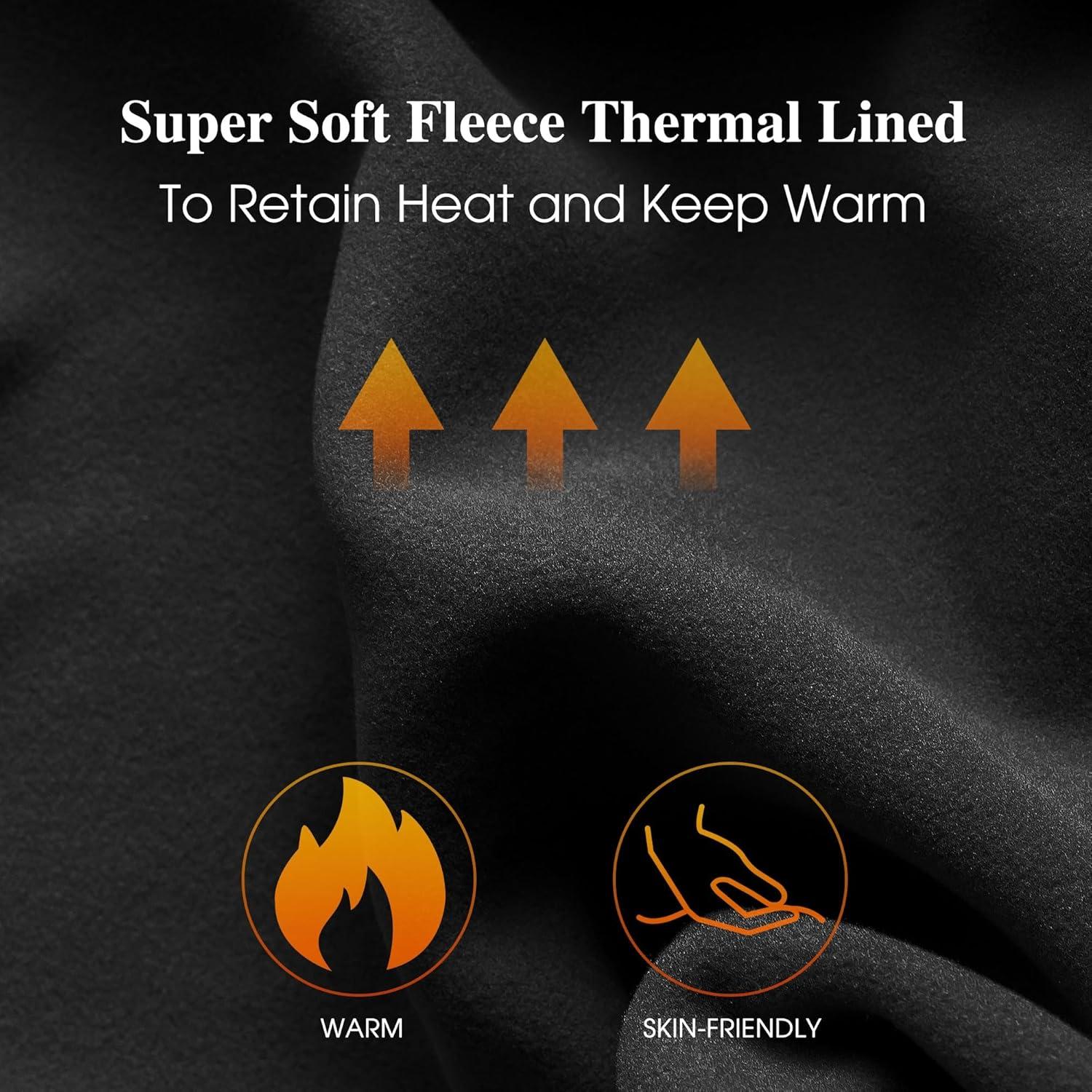 imageFitsT4 Sports Womens Winter Riding Breeches Fleece Lined Horse Riding Pants Tights Full Seat Silicone Equestrian BreechesBlack