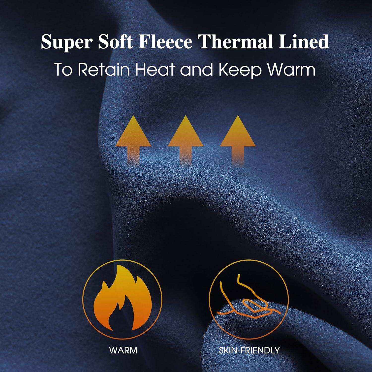 imageFitsT4 Sports Womens Winter Riding Breeches Fleece Lined Horse Riding Pants Tights Full Seat Silicone Equestrian BreechesDark Blue