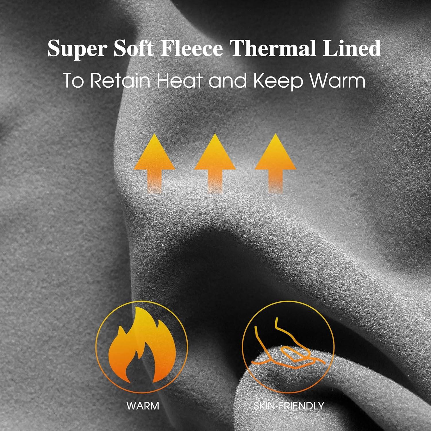 imageFitsT4 Sports Womens Winter Riding Breeches Fleece Lined Horse Riding Pants Tights Full Seat Silicone Equestrian BreechesGrey