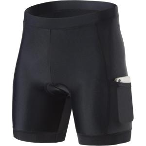 FitsT4 Sports Kids Cycling Bike Shorts Boys Girls Printed Biking Shorts with Pockets(Black)