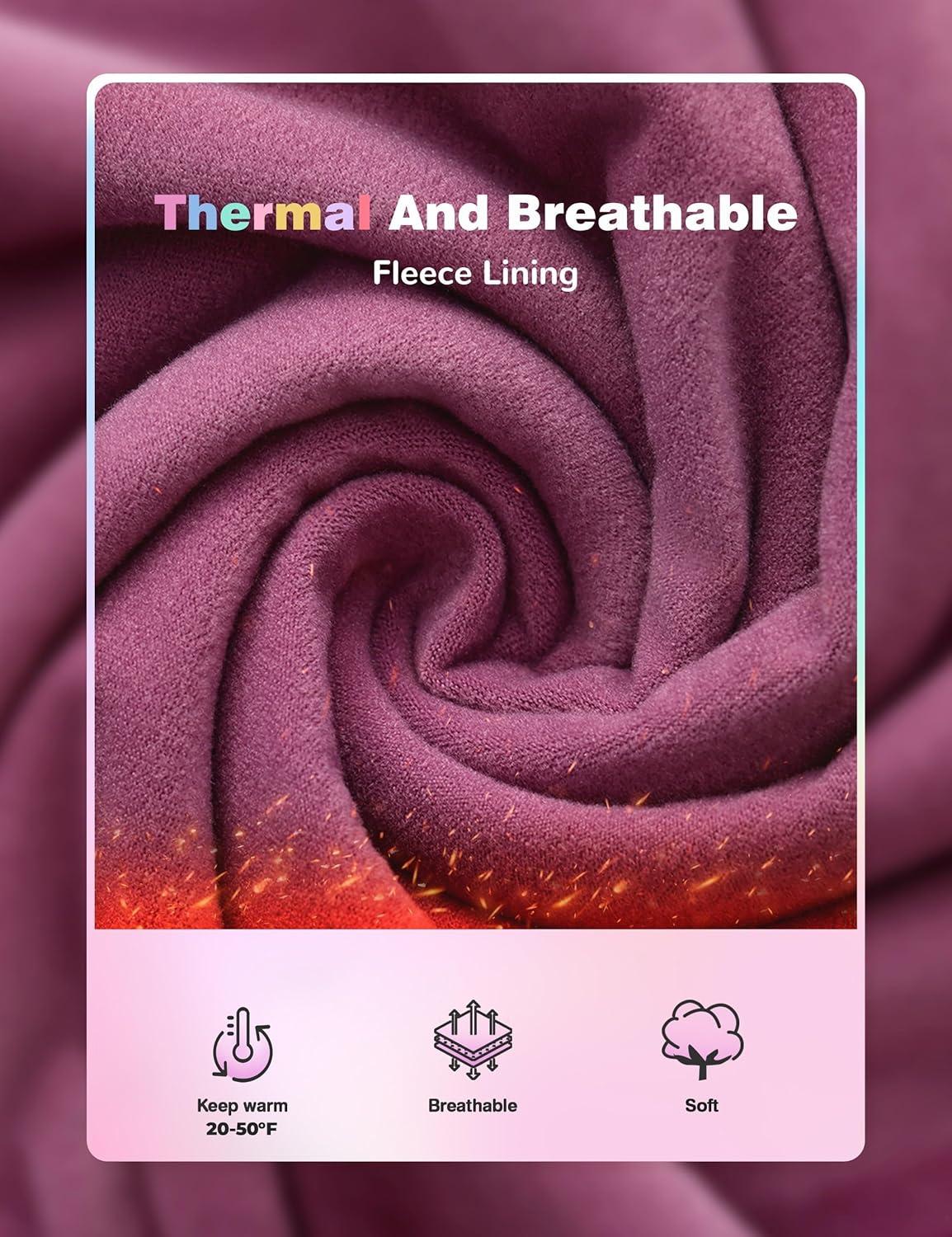 imageFitsT4 Sports Girls Fleece Equestrian Shirt Horse Riding Jacket Fall Winter Warm Horseback Riding Shirts Athletic OutwearPink