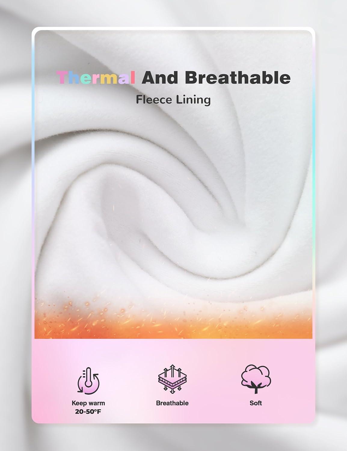 imageFitsT4 Sports Girls Fleece Equestrian Shirt Horse Riding Jacket Fall Winter Warm Horseback Riding Shirts Athletic OutwearWhite