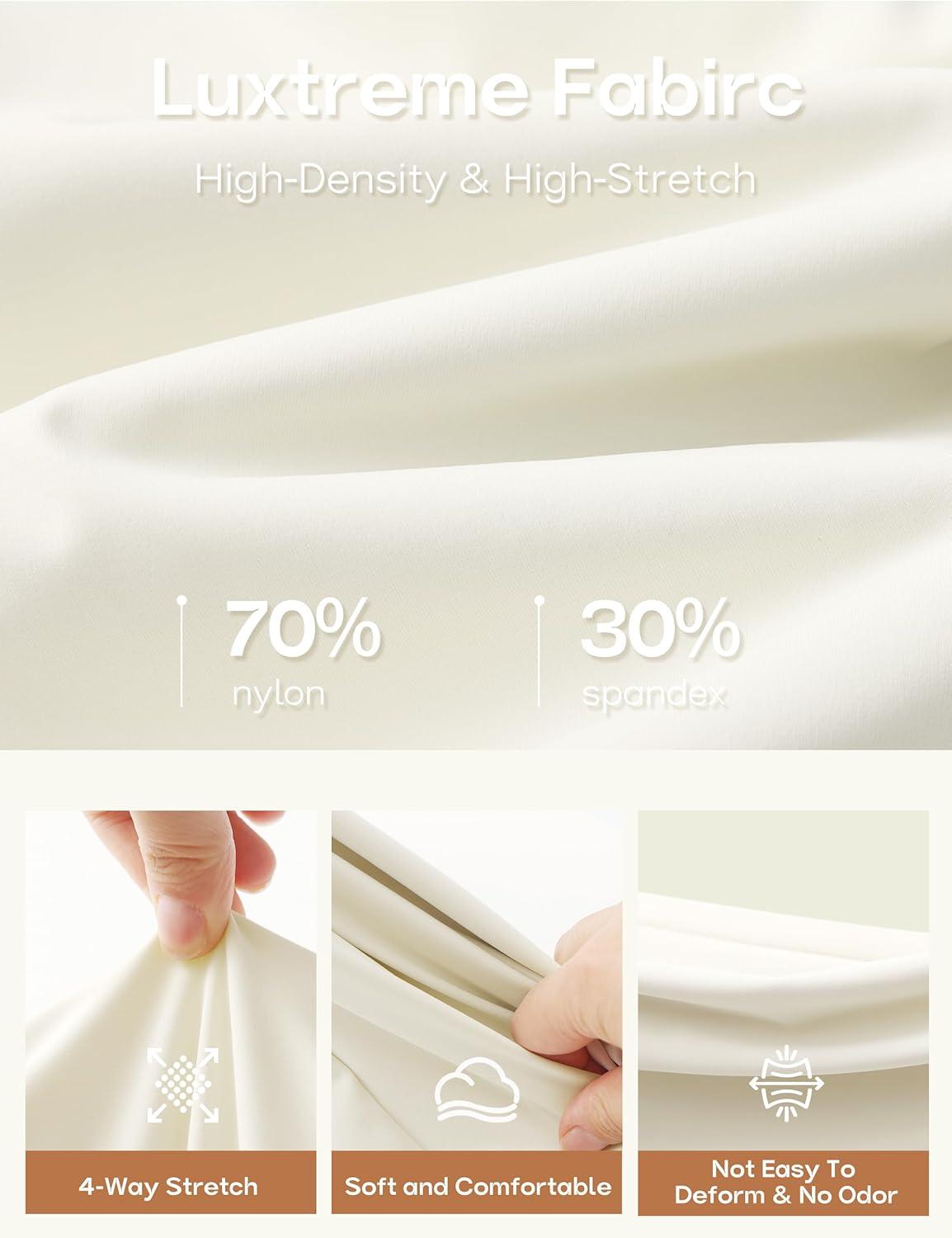 imageFitsT4 Sports Womens Wide Leg Dress Pants High Waisted Business Casual Pleated Trousers for Office Work PantsOffwhite