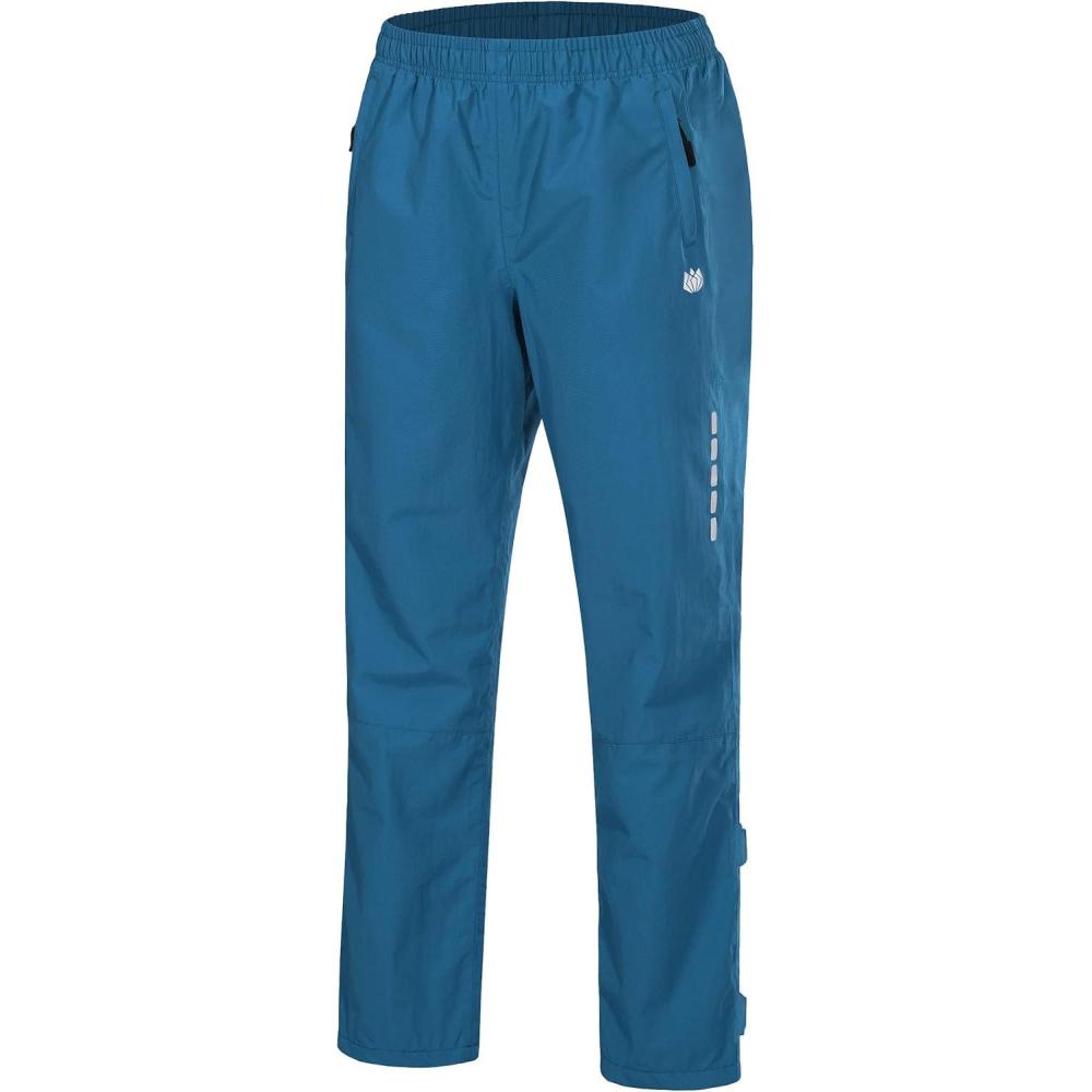 image:imageFitsT4 Womens Rain Pants Waterproof Petite Lightweight Breathable Mesh Lined
