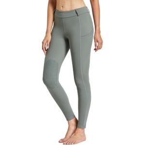 FitsT4 Women’s Horse Riding Pants Knee-Patch Equestrian Breeches Schooling Tights Pockets Active Leggings