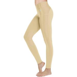 FitsT4 Sports Women’s Riding Tights Knee Patch Ventilated Active Schooling Tights